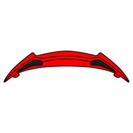 Presa aria Depressori posteriori per casco Twist AIROH
