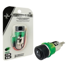 Presa di corrente Accendisigari con LED verde ZIM&MANN
