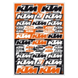 Adesivi Vari Loghi sponsor KTM BLACKBIRD