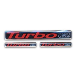Emblema 3D Turbo 3D GAT