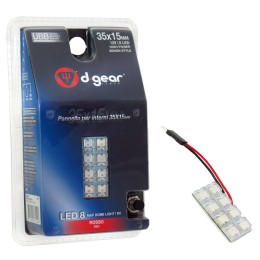 Pannello led 8 led D-GEAR