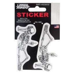 Adesivi Finger Skeleton LETHAL THREAT