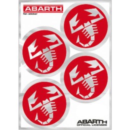 Adesivi Tondo Abarth ABARTH