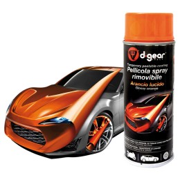 Vernice-removibile spray Arancio lucido D-GEAR