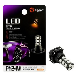 Lampadina PY24W a led XP - PY24W Canbus SMD Led D-GEAR