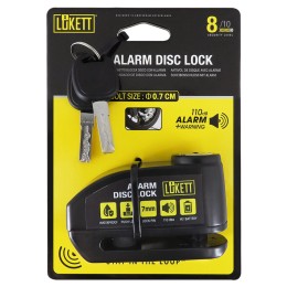 Bloccadisco Alarm Disc Lock LUKETT