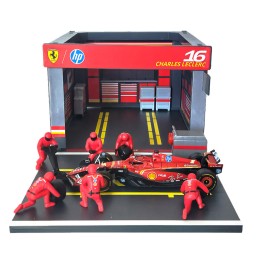 Modellino auto Pit Stop Ferrari BBURAGO