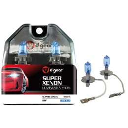 Lampadine Altri Attacchi H3 - Super - Azzurro D-GEAR