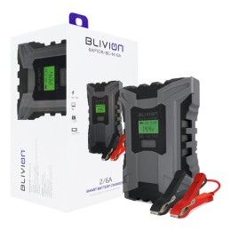 Carica batteria e mantenitore Raptor 6A BLIVION