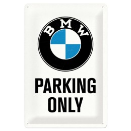 Cartello in latta BMW Parking NOSTALGIC ART