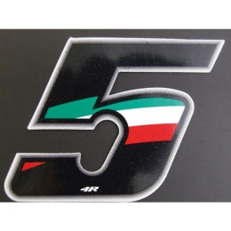 Numeri e lettere adesive Flag GAT