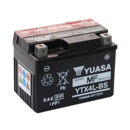 Batteria moto YTX4L Sigillata attiva YUASA