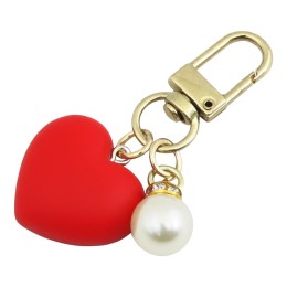 Portachiavi Cuore con perla ROX