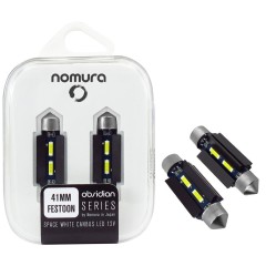 Lampadina a siluro a led SV8,5 Canbus Obsidian NOMURA