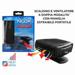 Scaldino per auto Termoventilatore estate/inverno NOOK