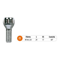 Bulloni antifurto e chiavi Alfa Romeo 159, Brera, GTV, Bmw X3, X5 TECNOSTEEL