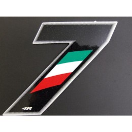 Numeri e lettere adesive Flag GAT