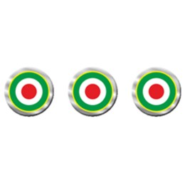 Adesivi Coccarda Italia 3D Medio GAT
