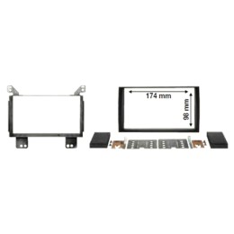 Installazione Mascherina 2 din Kia Ceed Kia Ceed PHONOCAR