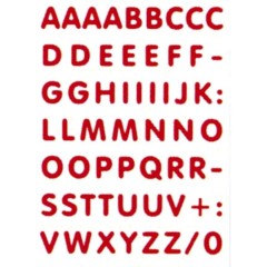 Adesivi lettere e numeri Letter kit GAT