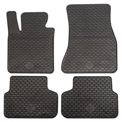 Tappeti in gomma-Pvc specifico Bmw Serie 5 INT AUTO