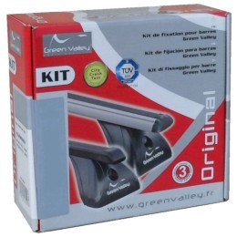 Kit attacchi barre auto Original Kit Volkswagen Golf VIII 5 porte 2020> Volkswagen Golf VIII 5 porte 2020 > GREEN VALLEY