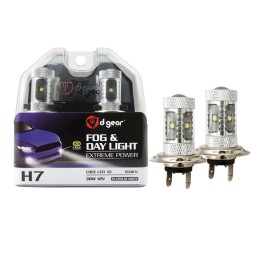 Lampadine H7 Cree Led Fog and Day Light D-GEAR