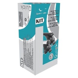 Kit attacchi barre auto Kit Quick Citroen Berlingo, C3, Dacia Duster, Kia Stonic, Opel Combo, Peugeot Rifter GREEN VALLEY