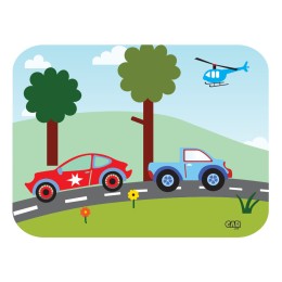 Tendina laterale statica Auto in collina POKE