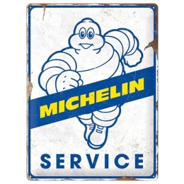Cartello in latta Michelin Service NOSTALGIC ART