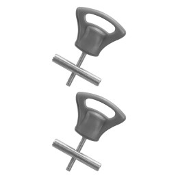 Tendalino - Accessori Coppia di fermi per canaline camper LAMPA
