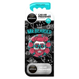 Profumi da bocchetta aria Mr Bearded Fresh Linen AROMA CAR