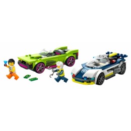 Costruzioni Lego City - Inseguimento della macchina da corsa LEGO