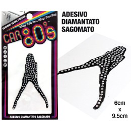 Adesivi diamantati Sexy Girl CAR80S