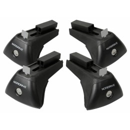 Piedi per barre portatutto auto Evos IA NORDRIVE