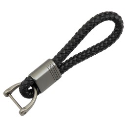 Portachiavi PU Pelle intrecciata ROX