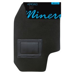 Tappeti in moquette universale Road Audi TT, Chevrolet Cruze, Matiz, Chrysler 300C, Sebring, Daihatsu Cuore, Sirion, Dr Dr0, Dr5, Fiat Bravo MINERVA