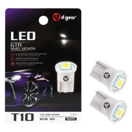 Lampadina T10 a led GTR - T10 SMD Led D-GEAR