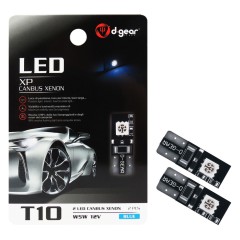 Lampadina T10 a led XP - T10 Canbus 2 Led D-GEAR