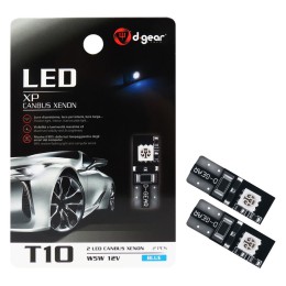 Lampadina T10 a led XP - T10 Canbus 2 Led D-GEAR