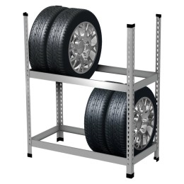 Magazzinaggio ruote Scaffale porta-pneumatici o porta-ruote LAMPA