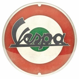 Cartello in latta Vespa NOSTALGIC ART