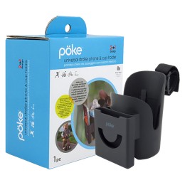 Portabicchiere Con supporto smartphone POKE