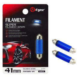 Lampadina a siluro a filamento Super - 41 Feston SV8,5 Lamp D-GEAR