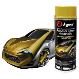 Vernice-removibile spray Oro metallizzato D-GEAR