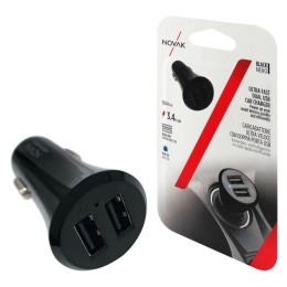 USB da presa accendisigari Ultra veloce Dual USB NOVAK