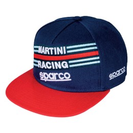 Cappellino Flat Visor Cap Martini Racing SPARCO