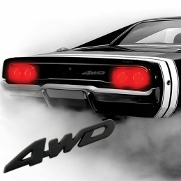 Emblema 3D 4WD TUNING GURU