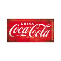 Cartello in latta Coca Cola NOSTALGIC ART