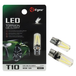 Lampadina T10 a led T10 Torsion COB filament D-GEAR